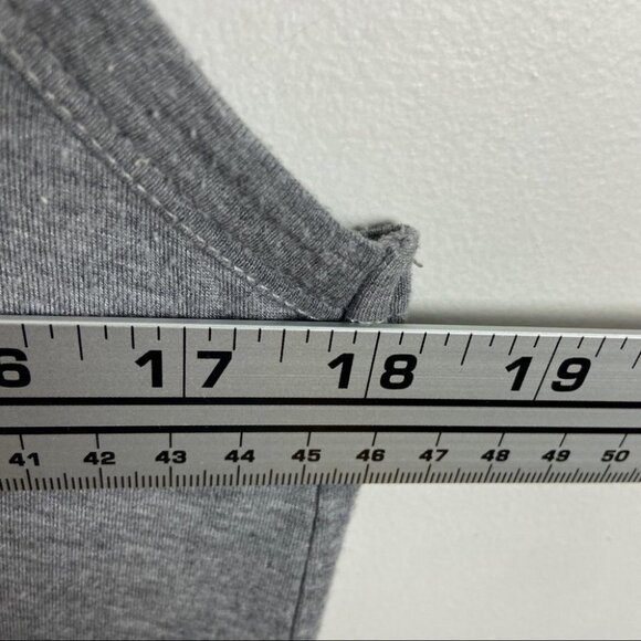 J Crew Grey Modal Maxi Dress Size Small Grey Sleeveless Stretch Style A2440 Boho - Picture 10 of 13